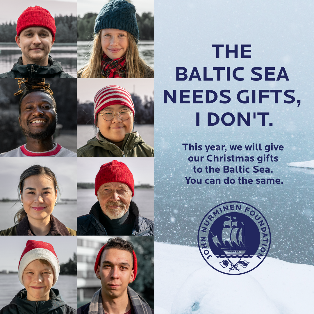 This Christmas, we support the Baltic Sea