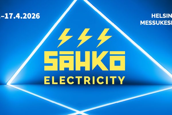 Me olemme mukana Sähkö–Electricity 26 -tapahtumassa 15.–17.4.2026 Helsingin Messukeskuksessa!